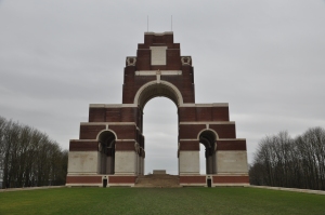 Thiepval memorial to the missing of the Somme